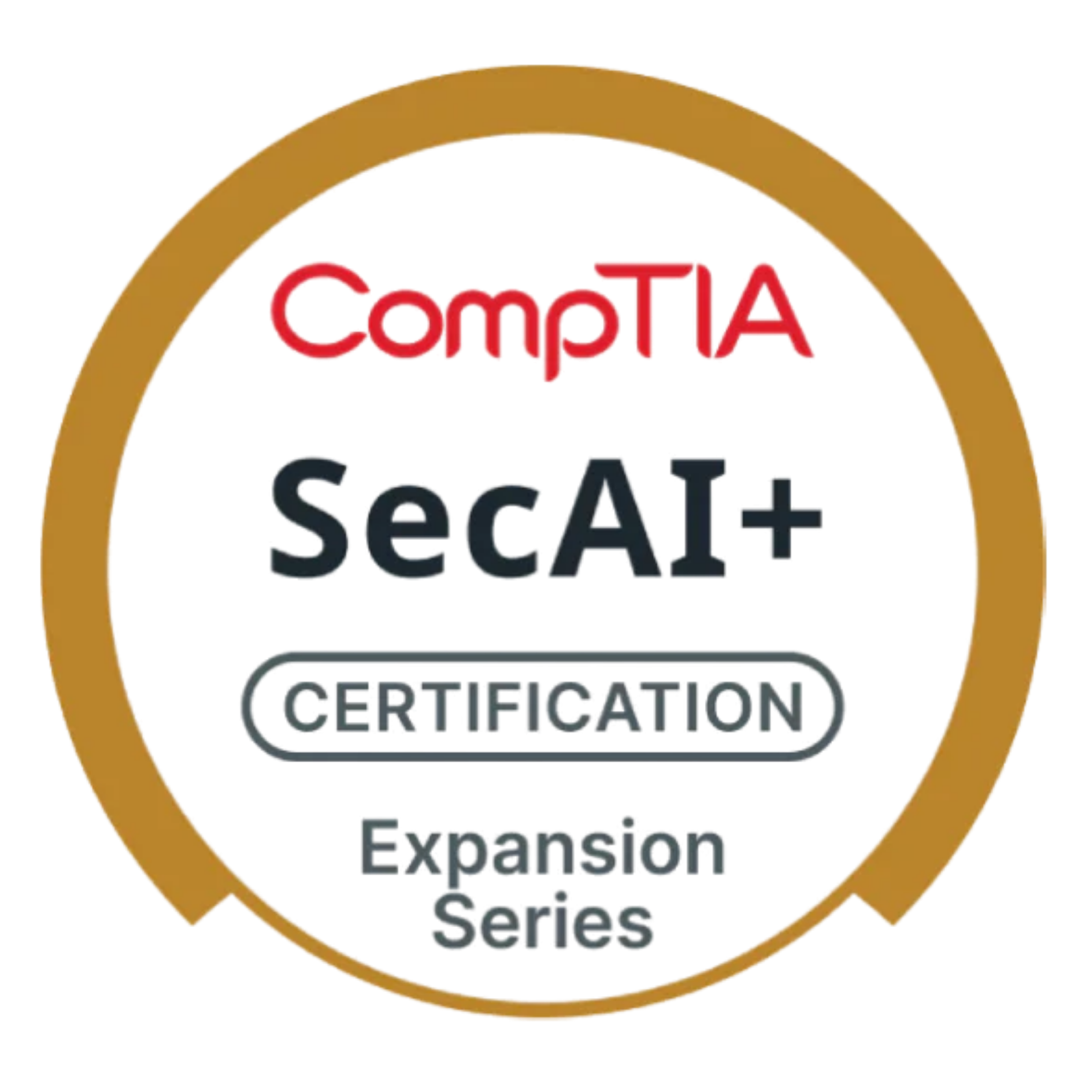 SecAI+ certification logo